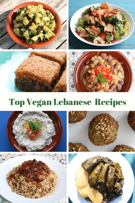 Maklouba Recipe, Lebanese Falafel, Vegan Lebanese, Mujadara Recipe, Lenten Meals, Grape Leaves Recipe, Kibbeh Recipe, Egyptian Recipes, Lebanon Food