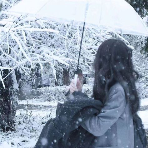 Anime Snow, Snow Aesthetic, Winter Princess, Snow Girl, Aesthetic Japan, Korean Aesthetic, Winter Girls, Winter Aesthetic, Christmas Aesthetic