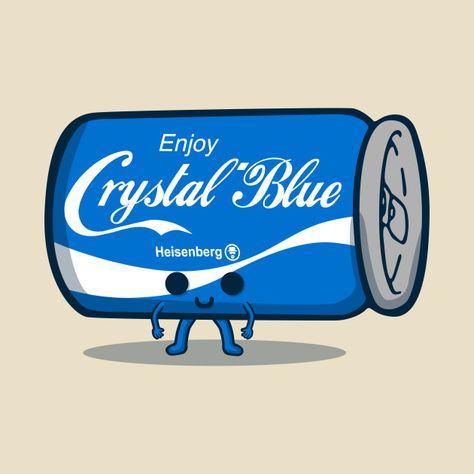 Crystal Blue Cute - Breaking Bad - T-Shirt | TeePublic Blue Cute, Crystal Blue, Breaking Bad, Shirt Designs, Tshirt Designs, Humor, T Shirts, Crystals, T Shirt