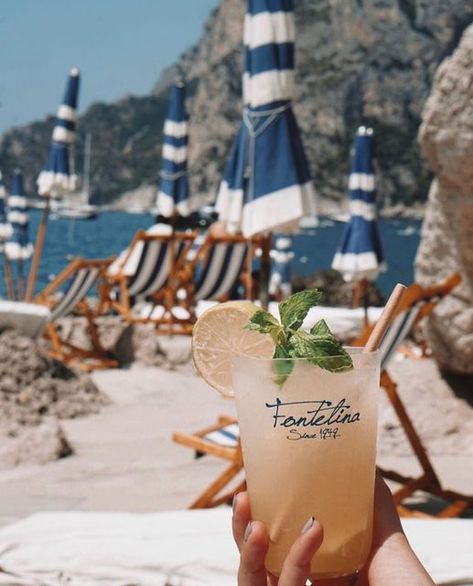 La Fontelina Capri on Instagram: "Lovely place 🍸🇮🇹" Fontelina Capri, Poolside Dining, Summer Abroad, Italian Beaches, Capri Island, My Trip, Hotel Reviews, Beach Club, Italy Travel