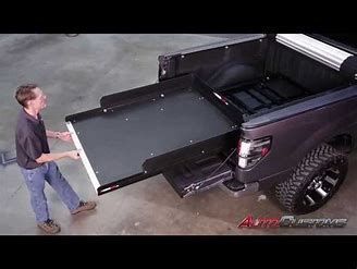 Image result for DIY Truck Bed Slide Out Cargo Trays Diy Truck Bed Slide, Truck Bed Slide, Diy Truck Bedding, Raptor Truck, Ute Trays, Bed Slide, Truck Bed Storage, Trailer Storage, Bed With Slide