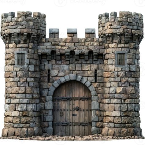 Model Castle, 3d Castle, Stone Castle, Castle Doors, Photoshop Video Tutorials, Castle Gate, Birthday Background Images, Castle Tower, Lord Ganesha Paintings