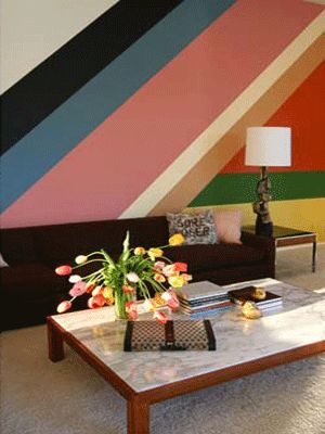 creative painting ideas for living rooms | ... walls, living room decorating ideas, creative modern wall decoration Lines Interior Design, Brother Room, Painting Stripes On Walls, Elements And Principles Of Design, Painted Stripes, Striped Walls, Principles Of Design, Walls Room, Elements Of Design