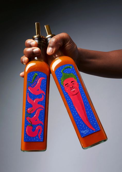 Add a Little Chilli: Inside the film and design for Bukayo Saka’s new Nando’s sauce Hot Sauce Packaging, Sauce Brand, Peri Peri Sauce, Pierre-emerick Aubameyang, Asian Street Food, Peri Peri, Chinese Dessert, Sports Food, Its Nice That