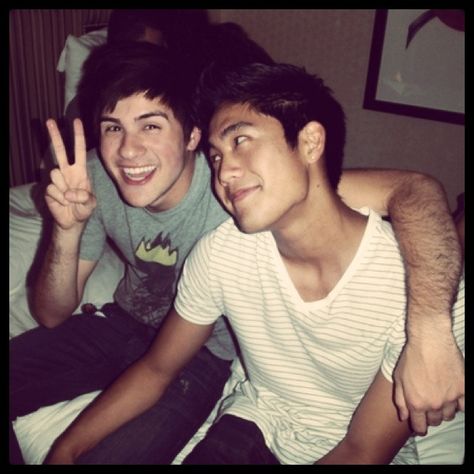 Ryan Higa and Anthony Padilla <3 my two men Ryan Higa, Jd And Veronica, Courtney Miller, Anthony Padilla, Dan And Phill, Joey Graceffa, Tyler Oakley, 2000s Nostalgia, Shane Dawson