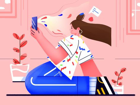 Time Design, People Illustration, Leisure Time, Illustrator Tutorials, Flat Illustration, Illustration Character Design, Editorial Illustration, Graphic Design Illustration, Character Illustration