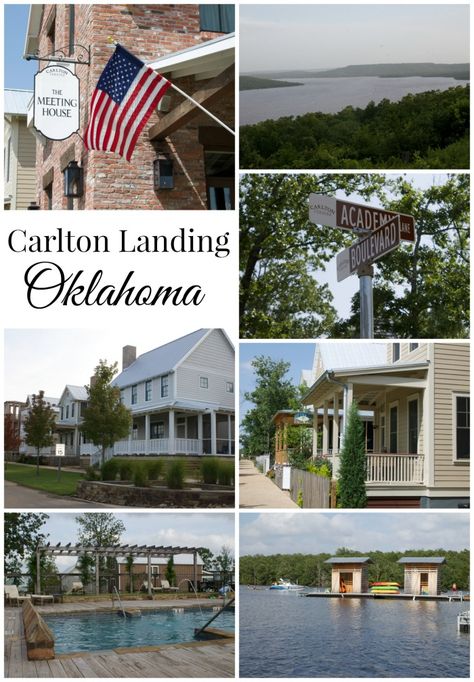 Carlton Landing Oklahoma, Lake Eufaula Oklahoma, Oklahoma City Things To Do, Eufaula Oklahoma, Lake Cottages, Traveling Destinations, Oklahoma State Parks, Pocket Neighborhood, Carlton Landing