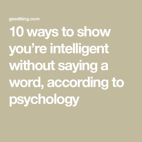 How To Tell What Someone Is Thinking, How Are You Alternative, How To Become Intelligent, How To Read People Psychology, Silent People, Intellectual Aesthetic, Signs Of Intelligence, Book Items, Social Psychology