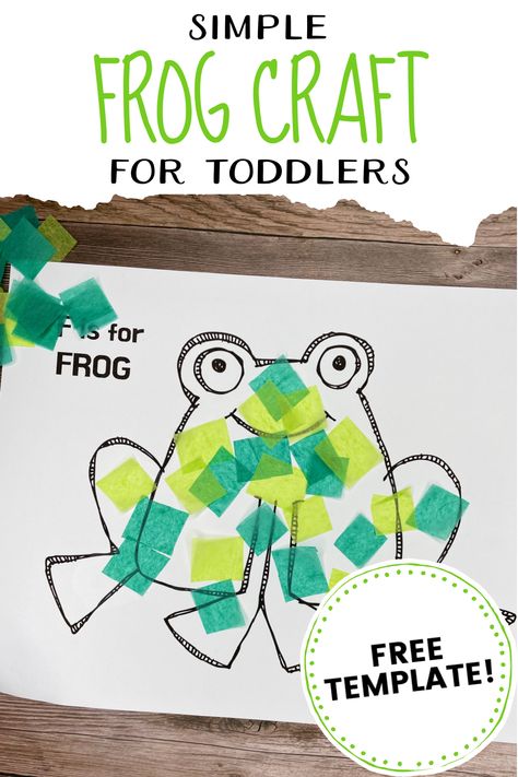 Frog Theme Preschool, Frog Crafts Preschool, Frog Life Cycle Craft, Frogs Preschool, Pond Crafts, Green Activities, Frog Craft, Frog Activities, Craft For Toddlers