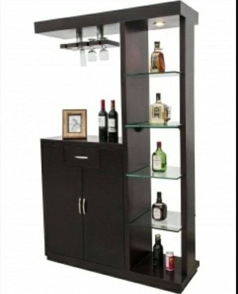 Small Bar Table, Mini Bar At Home, Bar Casa, Corner Bar Cabinet, Bar Counter Design, Home Bar Cabinet, Home Bar Rooms, Bar Sala, Home Bar Design