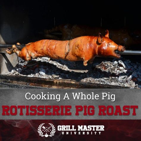 Whole Hog Roast, Whole Pig Rotisserie, How To Roast A Pig On A Spit, Roast Pig Whole, Rotisserie Ideas, Whole Pig Roast, Pig Roast Recipes, Pig Rotisserie, Fantasy Market