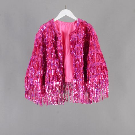 Welcome to my shop, I am in China. It will need around 20 days for international orders. Please consider the time when placing order. Quicker express DHL,Fedex,UPS available(NEED ADD SHIPPING COST). Please send us a message with any questions or deadlines before placing order! This sequins fringe jacket is handmade with love,perfect for concert, wedding,birthday,party,costume event,rave and so on. This item is made to order - and can be custom made. Not accept returns or replacement. Body Length Eras Tour Outfits Jacket, Tinsel Dress, Tinsel Jacket, Sparkly Jacket, Pop Clothes, Concert Wedding, Bridal Jacket, Wedding Jacket, Handmade Clothing