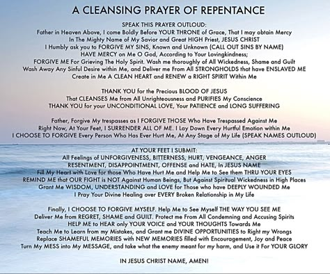 Repentance Prayer For All Sins, Prayers Of Repentance, Renounce Prayer, Esther Fasting And Prayer, Prayer For Repentance, Esther Fast, Scriptural Prayers, How To Repent, Blessing Prayers