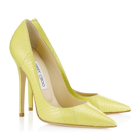 #JimmyChoo - Yummy for Spring 2014 Jimmy Choo Flats, Yellow Pumps, Jimmy Choo Pumps, Jimmy Choo Heels, Spike Heels, Yellow Shoes, Fabulous Shoes, Jimmy Choo Shoes, Luxury Closet