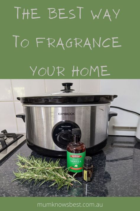 The best way to fragrance your home by Mum Knows Best Smell Nice, House Smell Good, Lemon Essential Oil, Cleaning Tips Tricks, Lemon Slices, House Smell, Vanilla Essence, House Smells, Good Healthy Recipes