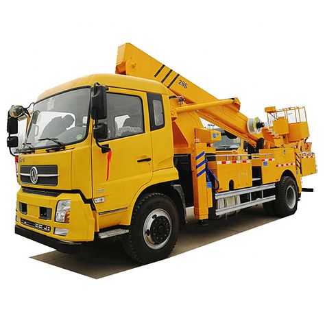 Dongfeng 24m to 32m telescopic boom aerial work bucket truck Bucket Truck, Fuel Truck, Garbage Truck, Work Truck, Tow Truck, Electrical Components, Fuel, Trucks, Rubbish Truck