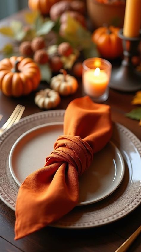 25 Creative Thanksgiving Napkin Folding Ideas Ways To Wrap Silverware In Napkins, Satin Napkin Folding Ideas, Napkin With Silverware, Napkin Folding Ideas With Rings, Thanksgiving Napkin Folding, Star Napkin Folding, Napkin Folding Video, Turkey Napkin Fold, Wrapped Silverware