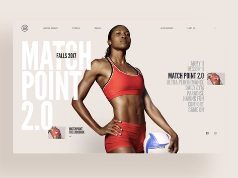 블로그 디자인, Sport Branding, Sports Website, Publicidad Creativa, Web Inspiration, Web Layout Design, Website Layout, Web Layout, Inspiration Fashion