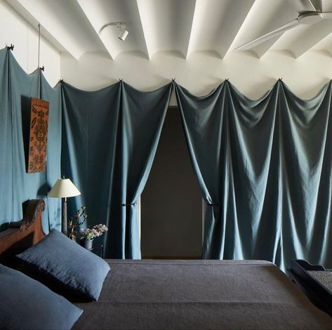 Interior Wall Colors, French Apartment, Moody Interiors, Pierre Paulin, Norman Foster, Gorgeous Bedrooms, Pierre Jeanneret, World Of Interiors, July 10