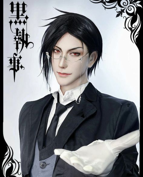 weilanran on instagram Sebastian Michaelis Cosplay, Vampire Knight Cosplay, Black Butler Funny, Black Butler Cosplay, Black Butler Sebastian, Black Butler Manga, Black Butler Characters, Black Butler 3, Sebastian Michaelis