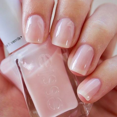 Essie Sheer Fantasy Essie Sheer, Sheer Nail Polish, Sheer Nails, Essie Gel Couture, Pink Manicure, Gel Couture, Essie Gel, Grunge Nails, Pink Nail