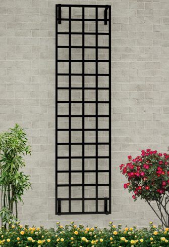 Wall Mounted Trellis, Metal Garden Trellis, Vertical Garden Plants, Iron Trellis, Wall Trellis, Flower Trellis, Modern Trellis, Planter Trellis, Metal Trellis