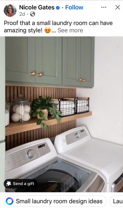 Moss Green Laundry Room, Laundry Room Colorful, Laundry Room With Beadboard Walls, Sage Green Laundry Room Cabinets, Light Green Laundry Room, Sage Green Laundry Room, Beadboard Laundry Room, Green Laundry Room, Laundry Room Colors