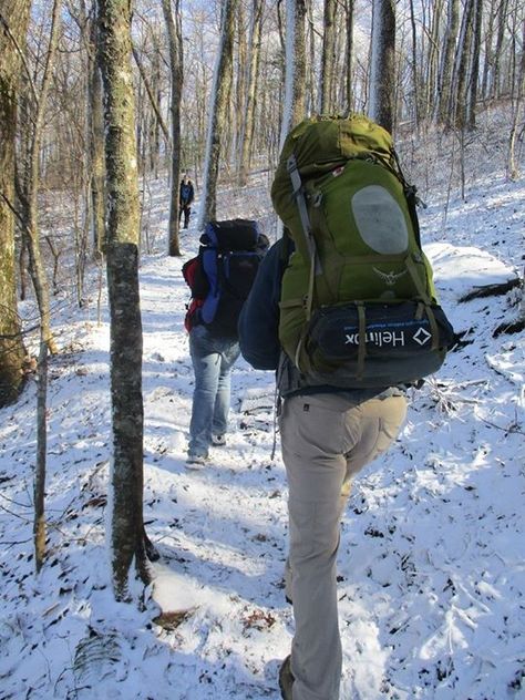 Winter #hiking on the Appalachian Trail this weekend in Georgia. Hiking Photos, The Appalachian Trail, Winter Hiking, Appalachian Trail, Osprey Backpack, Kanken Backpack, Fjallraven Kanken, Fjallraven Kanken Backpack, Backpacking