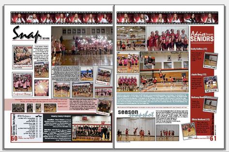 This was a DPS in the 2023 “The Ski” Yearbook, out of Westby, WI. Their theme was “Capture the Memories”. Volleyball Yearbook Spread, Basketball Yearbook Spread, Yearbook Design Layout Creative, Yearbook Page Layout, Yearbook Design Layout, Photography Sketchbook, Yearbook Spreads, Yearbook Layouts, Yearbook Pages