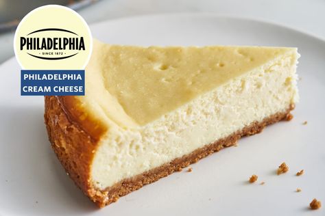 Philadelphia Cream Cheese Cheesecake Recipe Review | Kitchn Philadelphia Cream Cheese Cheesecake Recipe, Cheesecake Philadelphia, Cream Cheese Cake Recipes, Philadelphia Cream Cheese Recipes, Cream Cheese Cheesecake, Ultimate Cheesecake, Cheese Cake Recipe, Oreo Torte, Cheesecake Recipes Philadelphia