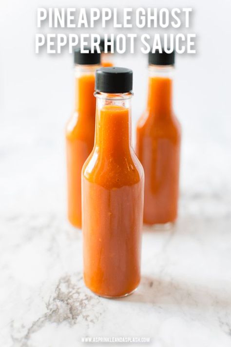 Ghost Pepper Hot Sauce Recipe, Pepper Ideas, Fruit Preservation, Ghost Pepper Sauce, Habanero Recipes, Ghost Pepper Hot Sauce, Hot Pepper Recipes, Pepper Sauce Recipe, Homemade Hot Sauce