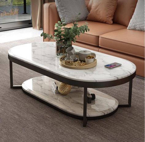 Oval Center Table Living Room, Nordic Center Table, Marble Centre Table Living Room, Marble Center Table Living Room, Oval Coffee Table Living Room, Oval Centre Table, Modern Centre Table Designs, Living Room Center Table, Coffee Table Living Room Modern