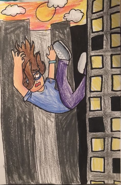 Fear Of Heights, Bart Simpson, Art