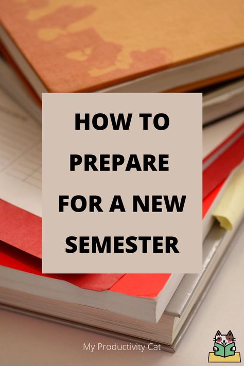 New Semester Organization, How To Prepare For A New Semester, Prepare For University, Semester Preparation, University Organization Studying, Preparing For University, Teaching University, How I Study, How To Study University