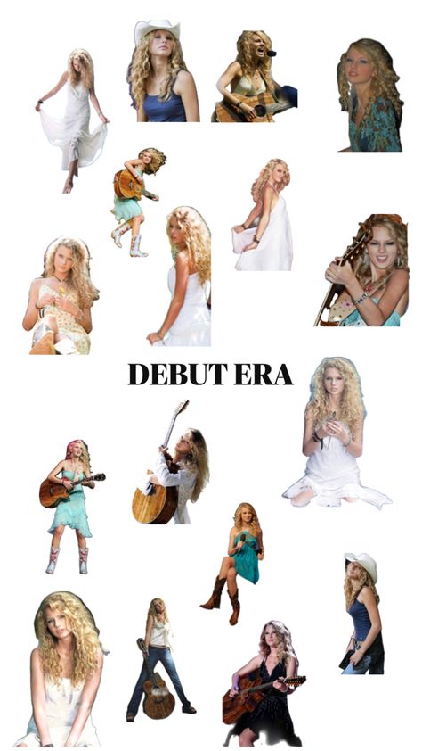 taylor swift debut era Taylor Swift Debut Collage, Taylor Swift Debut Makeup, Eras Tour Outfits Debut, Taylor Swift Debut Era, Debut Era, Taylor Swift Debut, Bachelorette Inspo, Swift Concert, Taylor Swift Concert