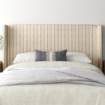 Wood And Upholstered Bed, Austrian Style, Beige Headboard, Contemporary Headboards, Upholstered Panel Headboard, Headboard Upholstered, Fabric Headboard, Wingback Headboard, Hockey Sticks