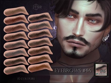 Sims 4 Male Clothes, Sims 4 Black Hair, Sims Packs, Guys Eyebrows, Sims 4 Cc Makeup, Tumblr Sims 4, Sims 4 Cc Folder, Sims 4 Dresses, Sims 4 Characters