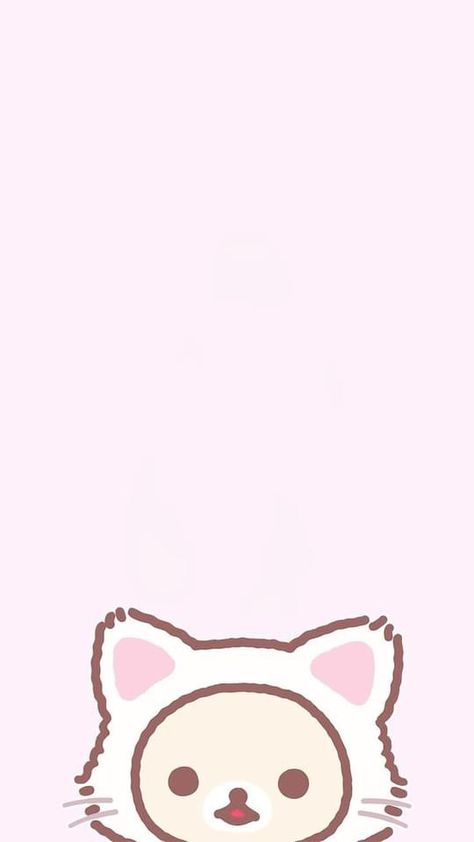 Korilakkuma Wallpaper, Rilakkuma Cat, Rilakuma Wallpapers, Pink Wallpaper Kawaii, Cute Screen Savers, Rilakkuma Wallpaper, Kawaii Wallpapers, Walpaper Hello Kitty, Kawaii Background