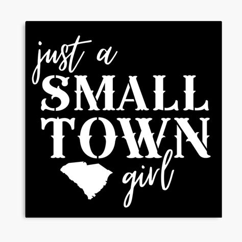 Michigan Map, Michigan Gifts, Just A Small Town Girl, Small Town Girl, State Map, Small Town, Small Towns, South Carolina, Photographic Print