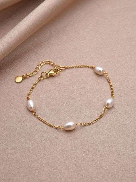 Bridesmaid pearl bracelet