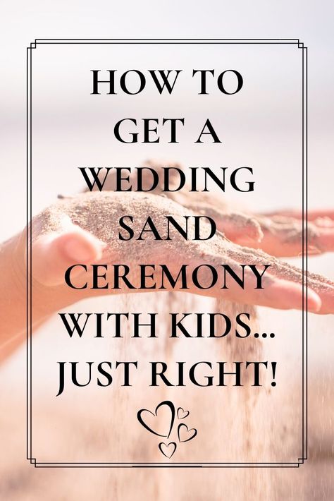 Check out my blog about this wedding couple who did a gorgeous job of symbolising the unity of their blended family with a sand ceremony ... it worked so well using a special frame to hang on the wall! Gorgeous!❤️ Beach Wedding Sand Ceremony, Blended Family Unity Sand Ceremony, Blended Family Wedding Sand Ceremony, Family Sand Ceremony Wedding, Blended Family Sand Ceremony Script, Sand Ceremony Wedding Vows, Sand Ceremony Script, Blended Family Wedding Photos, Blended Family Wedding Ideas