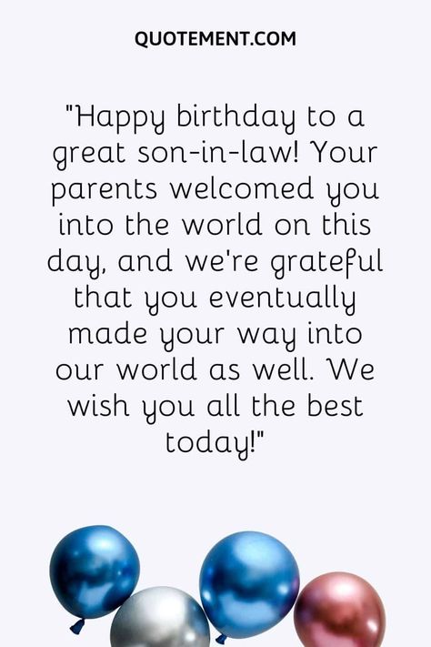 List Of 60 Warmest Happy Birthday Son In Law Wishes Birthday Wish For Son In Law, Birthday Wishes Son In Law, Happy Birthday Son In Law Quotes, Son In Law Birthday Wishes Quotes, Birthday Wishes For Son In Law, Happy Birthday Son In Law Funny, Son In Law Birthday Wishes Funny, Happy Birthday Son In Law, Amman Photos