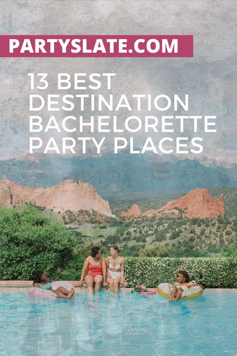 Beach Bachelorette Locations, Best Places To Go For Bachelorette Party, Bachelorette Party Places To Go, Places To Go For Bachelorette Party, Dc Bachelorette Party, Best Places For Bachelorette Party, Bachelorette Trip Ideas Destinations, West Coast Bachelorette Party, Bachelorette Destinations Usa