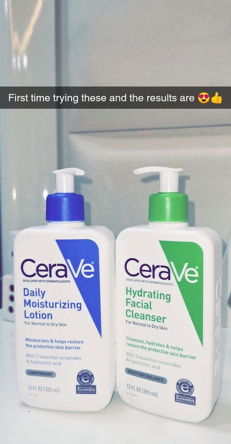 Cerave Cleanser And Moisturizer, Cerave Moisturizer For Dry Skin, Cerave Skincare Routine Dry Skin, Cerave Aestethic, Good Face Moisturizer, Cerave Skincare Routine, Cerave Facial Moisturizing Lotion, Cerave Daily Moisturizing Lotion, Cerave Moisturizer