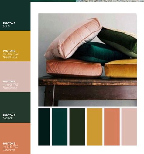 moody mustard jade and blush tones #colorpalette Sketch London, Room Color Schemes, Wedding Color Palette, Bedroom Colors, Colour Schemes, Color Pallets, Room Colors, My New Room, Colour Palette