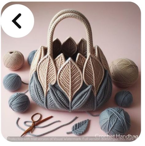 Diy Handbag Patterns, Heklane Torbe, Simpul Makrame, Diy Crochet Bag, Free Crochet Bag, Crochet Bag Tutorials, Crochet Basket Pattern, Crochet Handbags Patterns, Macrame Bag