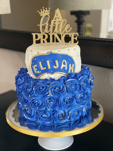 Prince Theme Cake, Royal Prince Cake, Prince Birthday Cake, Prince Baby Shower Cake, Royalty Baby Shower, Royal Prince Birthday Party, Prince Birthday Theme, Prince Baby Shower Theme, Prince Cake