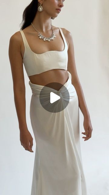 Oui The Label Wedding Dress, Shona Joy White Dress, Laura Harrier White Dress, Cult Gaia Cutout Dress, Silk, Wedding Dress