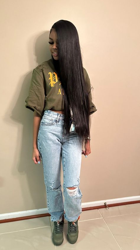 Jordan 5 Outfit, Fashion School Outfits, Teen Swag Outfits, Fly Outfit, Swag Outfits For Girls, Cute Comfy Outfits, Streetwear Fashion Women, Cute Swag Outfits