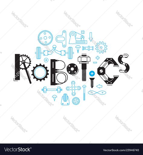 Robotics Poster Ideas, Robotics Poster, Heading Design, Robotics Club, Academic Life, Free Prints, Big Picture, Shirt Ideas, Design Element